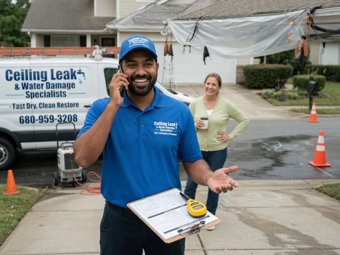 Ceiling Leak Cleanup East Pembroke, NY FAQs